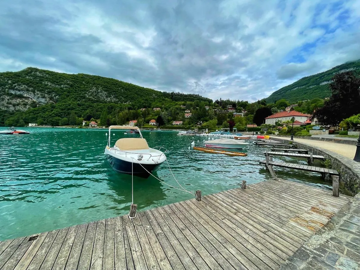 Reflet Bleu Du Lac D'Annecy 3 Etoiles - Face Au Lac, Parking Gratuit, Paddle Board Doussard Appartement
